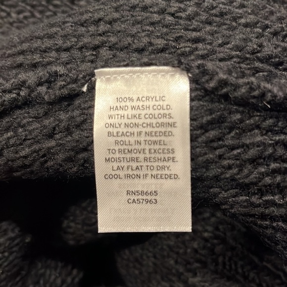 NWT - Treasure & Bond - Black Loop Knit Zip Jacket - M - Picture 7 of 8